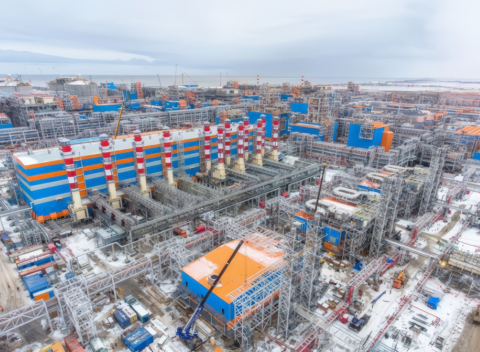 Yamal Train I/II/III project view